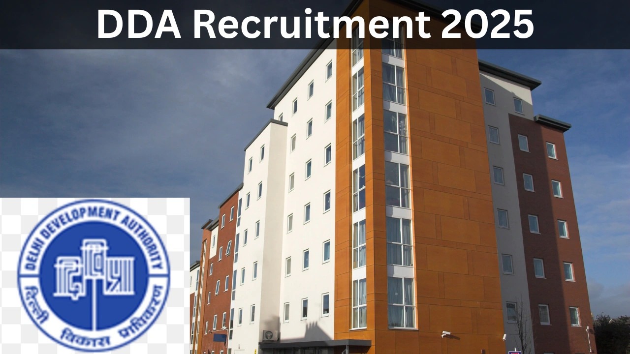 DDA Recruitment 2025