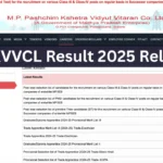 MPPKVVCL Result 2025 Declared: Download Merit List PDF @mpwz.co.in