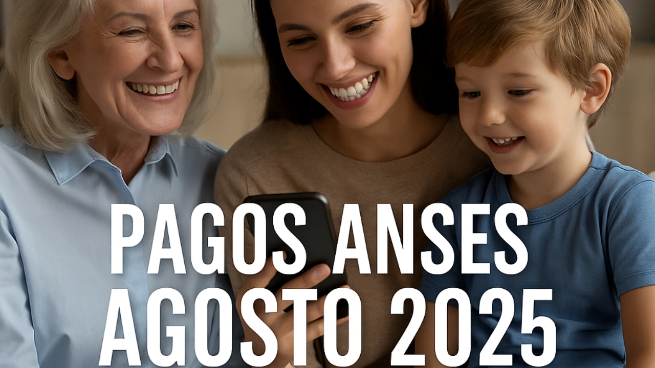 Pagos ANSES Agosto 2025 Confirmados