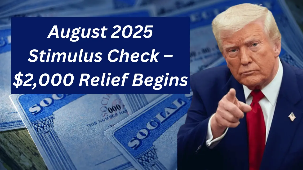 August 2025 Stimulus Check